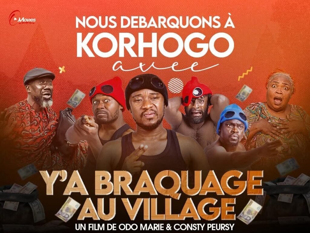 Korhogo : double projection gratuite du film « Y’a Braquage au village » ce week-end