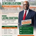 Korhogo : le Maire Lacina Ouattara lance une tournée de sensibilisation pour promouvoir la paix et la sécurité